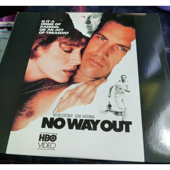 HBO Video No Way Out Laservideo‎ Disc - Picture 1 of 2